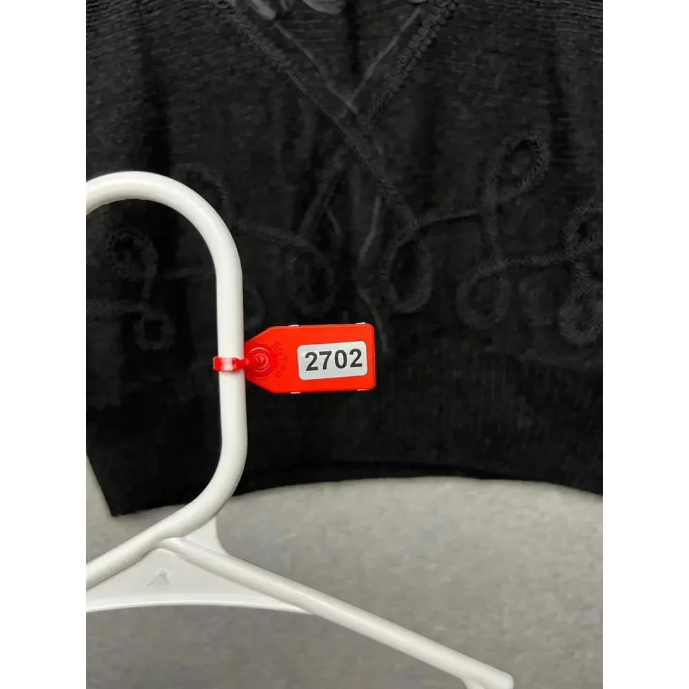 80s Vintage Silk Lambswool Angora Turtle Neck Knitted Sweater Crane Womens Sz S - Picture 12 of 12